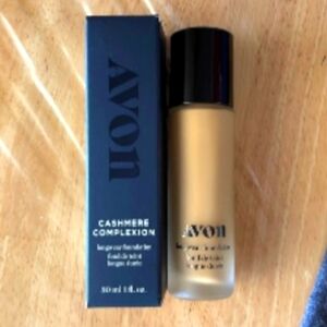 Avon Cashmere Complexion NIB Longwearing Foundation 1 fl oz